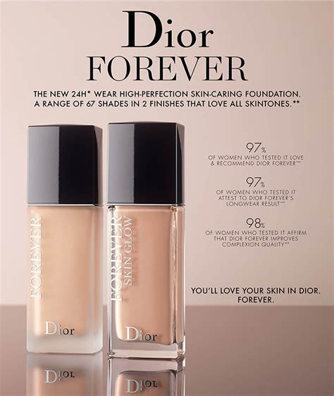 foundation dior forever skin glow|dior forever glow foundation shades.